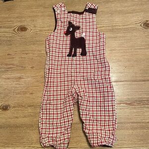 The Bailey Boys Plaid John John with Deer / Fire Truck